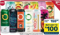 Pick n Pay Switch Energy Drink Assorted offer