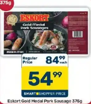 Eskort Gold Medal Pork Sausages