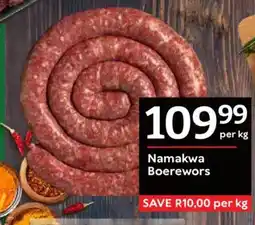 Oxford Freshmarket Namakwa Boerewors offer