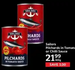 Oxford Freshmarket Sailors Pilchards in Tomato Sauce offer