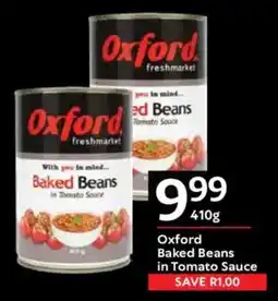 Oxford Freshmarket Oxford Baked Beans in Tomato Sauce offer