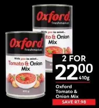 Oxford Freshmarket Oxford Tomato & Onion Mix offer