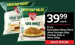 Oxford Freshmarket Fry's Everyday Value Pack offer
