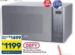 Pick n Pay DEFY 30 Litre Mirror Finish Electronic Microwave Oven offer