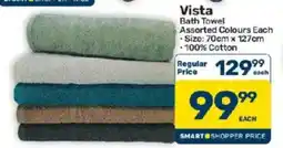 Pick n Pay Vista Bath Towel Assorted offer