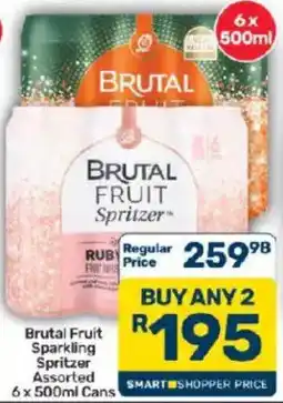 Pick n Pay Brutal Fruit Spritzer Assorted offer