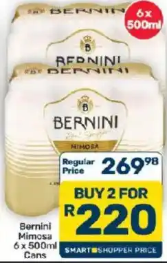 Pick n Pay Bernini Mimosa offer