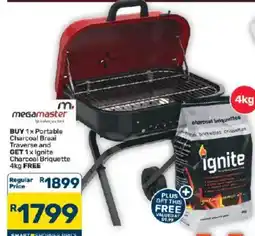 Pick n Pay Portable Charcoal Braai Traverse offer