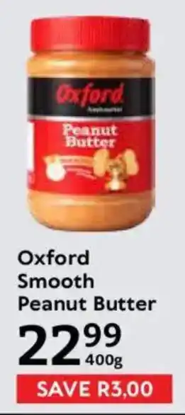 Oxford Freshmarket Oxford Smooth Peanut Butter offer