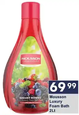 President Hyper Mousson Luxury Foam Bath offer