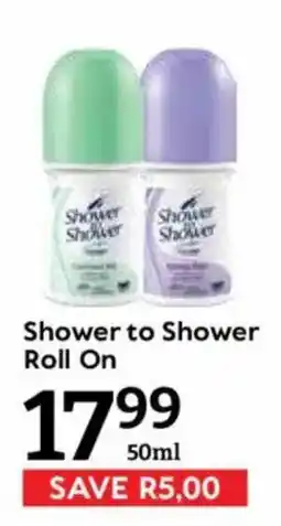 Oxford Freshmarket Shower to Shower Roll On offer