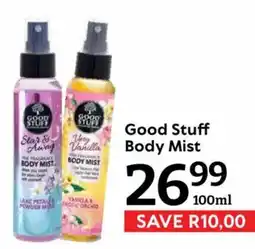 Oxford Freshmarket Good Stuff Body Mist offer