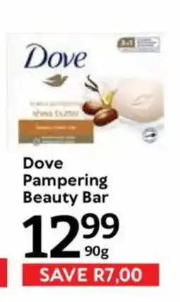 Oxford Freshmarket Dove Pampering Beauty Bar offer