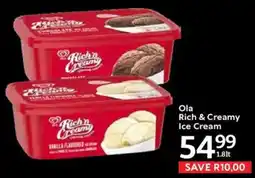 Oxford Freshmarket Ola Rich & Creamy Ice Cream offer