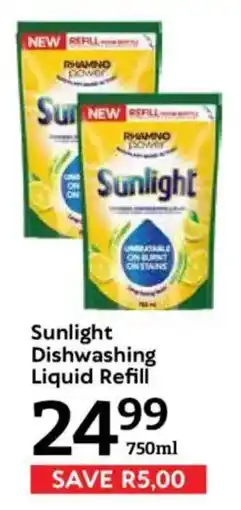 Oxford Freshmarket Sunlight Dishwashing Liquid Refill offer