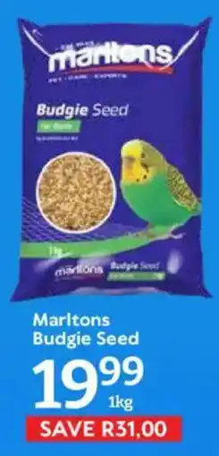 Oxford Freshmarket Marltons Budgie Seed offer