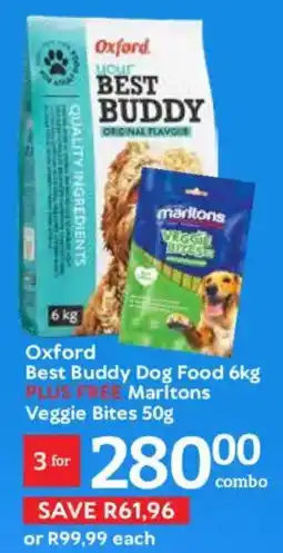 Oxford Freshmarket Oxford Best Buddy Dog Food offer