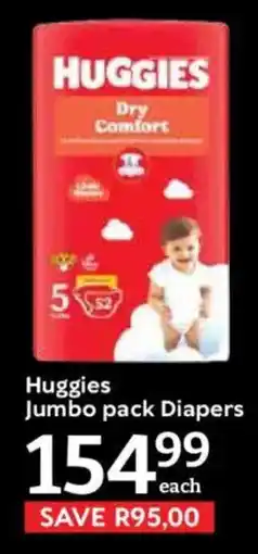 Oxford Freshmarket Huggies Jumbo pack Diapers offer