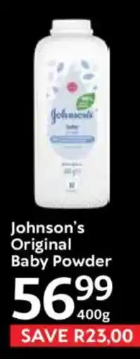 Oxford Freshmarket Johnson's Original Baby Powder offer