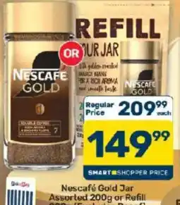 Pick n Pay Nescafe Gold Jar Assorted offer