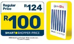 Pick n Pay Pick n Pay SMART SHOPPER offer