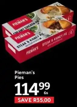 Oxford Freshmarket Pieman's Pies offer