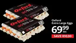 Oxford Freshmarket Oxford Extra Large Eggs offer