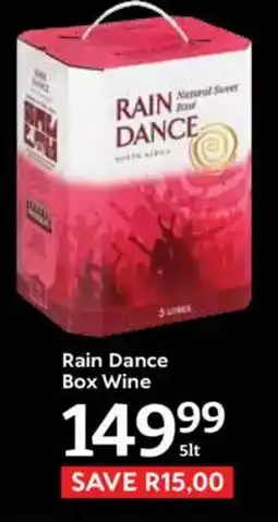 Oxford Freshmarket Rain Dance Box Wine offer