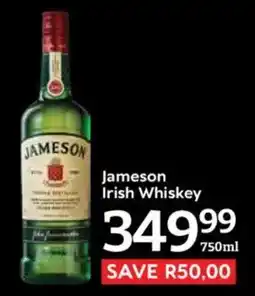 Oxford Freshmarket Jameson Irish Whiskey offer