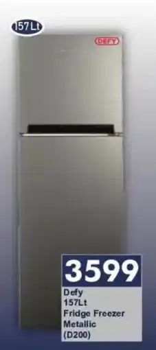 President Hyper Defy 157Lt Fridge Freezer Metallic offer