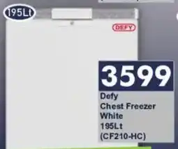 President Hyper Defy Chest Freezer White offer
