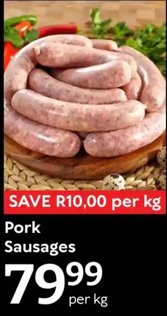 Pork Sausages