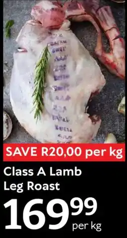Oxford Freshmarket Class A Lamb Leg Roast offer
