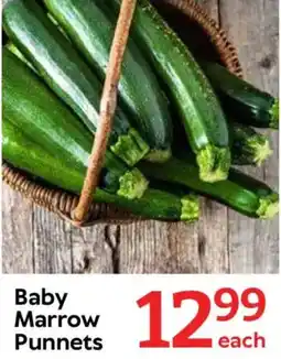 Oxford Freshmarket Baby Marrow Punnets offer