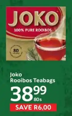 Oxford Freshmarket Joko Rooibos Teabags offer