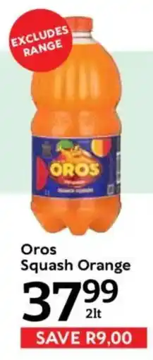 Oxford Freshmarket Oros Squash Orange offer