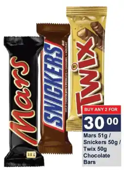 President Hyper Mars Snickers Twix Chocolate Bars offer