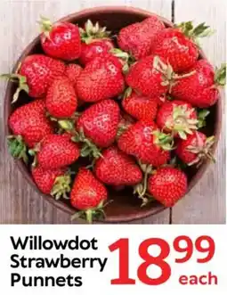Oxford Freshmarket Willowdot Strawberry Punnets offer