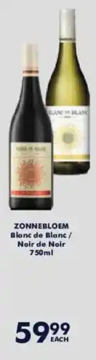 President Hyper ZONNEBLOEM Blanc de Blanc / Noir de Noir offer
