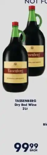 President Hyper Tassenberg Dry Red Wine offer