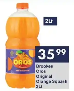President Hyper Brookes Oros Original Orange Squash offer