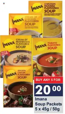 President Hyper Imana Soup Packets offer