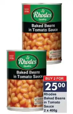 President Hyper Rhodes Baked Beans in Tomato Sauce offer