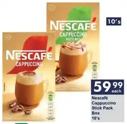 President Hyper Nescafe Cappuccino Stick Pack offer