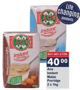 President Hyper Ace Instant Maize Porridge offer
