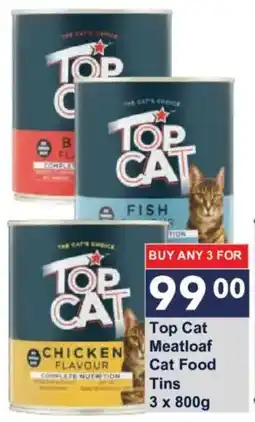 President Hyper Top Cat Meatloaf Cat Food offer