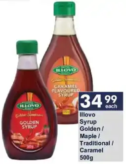 President Hyper Illovo Syrup Golden/ Maple/ Traditional/ Caramel offer