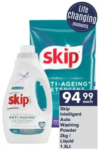 Skip Intelligent Auto Washing Powder / Liquid