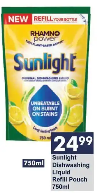 President Hyper Sunlight Dishwashing Liquid Refill Pouch offer
