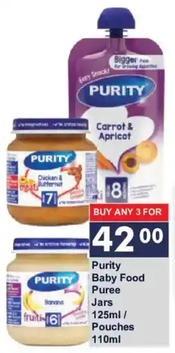 President Hyper Purity Baby Food Puree Jars offer